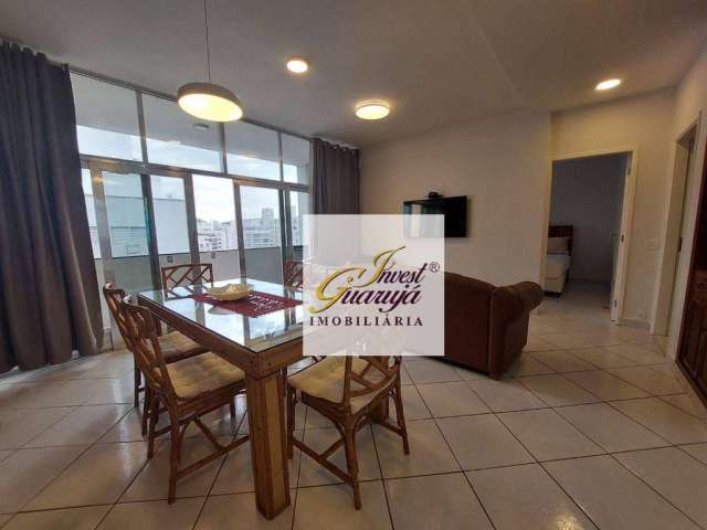 Apartamento com 3 dormitórios, 140 m² - venda por R$ 620.000,00 ou aluguel por R$ 7.000,00/mês - Praia Pitangueiras - Guarujá/SP