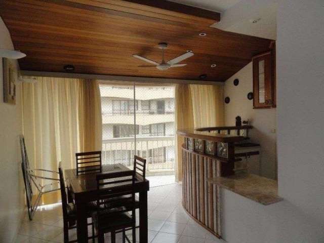 Flat com 2 dormitórios à venda, 80 m² por R$ 550.000,00 - Praia das Pitangueiras - Guarujá/SP