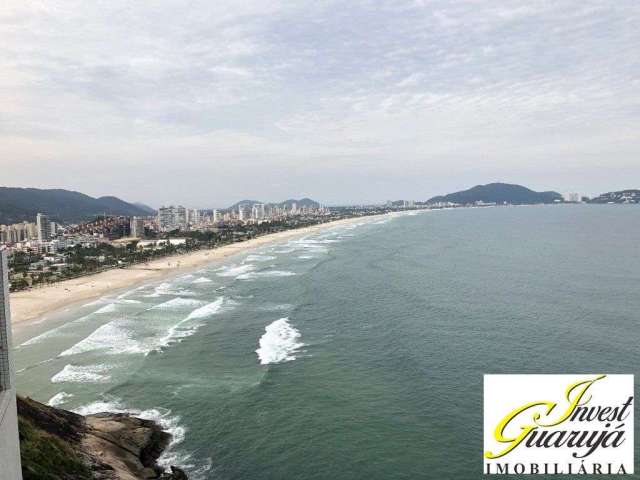 Apartamento com 3 dormitórios para alugar, 160 m² por R$ 6.000,00 - Praia das Pitangueiras - Guarujá/SP