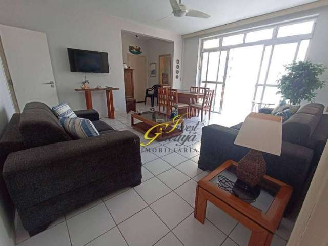 Apartamento com 3 dormitórios para alugar, 120 m² por R$ 5.000,00/mês - Praia das Pitangueiras - Guarujá/SP