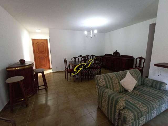 Apartamento com 3 dormitórios + dependência em condomínio com lazer - Pitangueiras - Guarujá