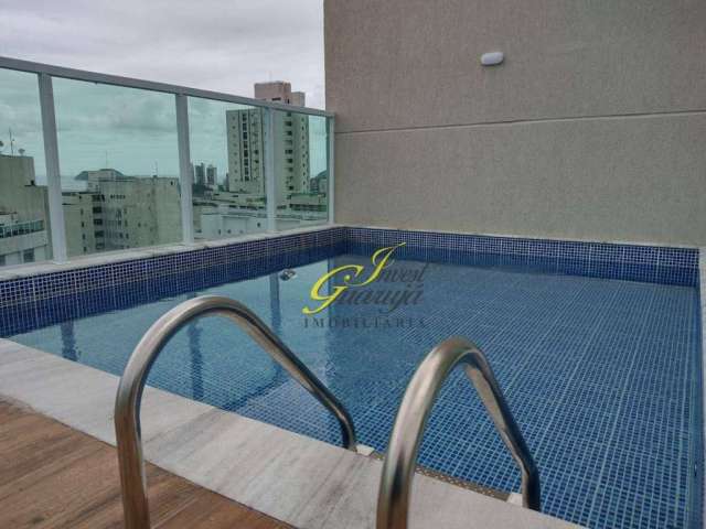 Guarujá praia de pitangueiras terraço gourmet piscina novo