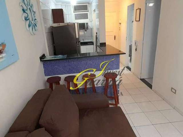 Apartamento com 1 dormitório à venda, 40 m² por R$ 350.000 - Pitangueiras - Guarujá/SP