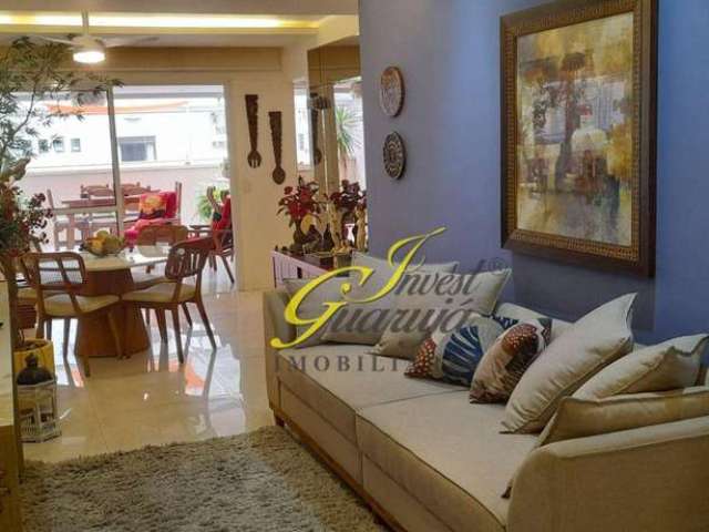 Apartamento Garden com 3 dormitórios à venda, 170 m² por R$ 1.250.000 - Pitangueiras - Guarujá/SP