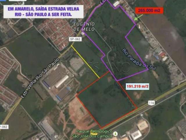 Área comercial à venda de 265.000m² | Jardim das Flores - São José dos Campos |