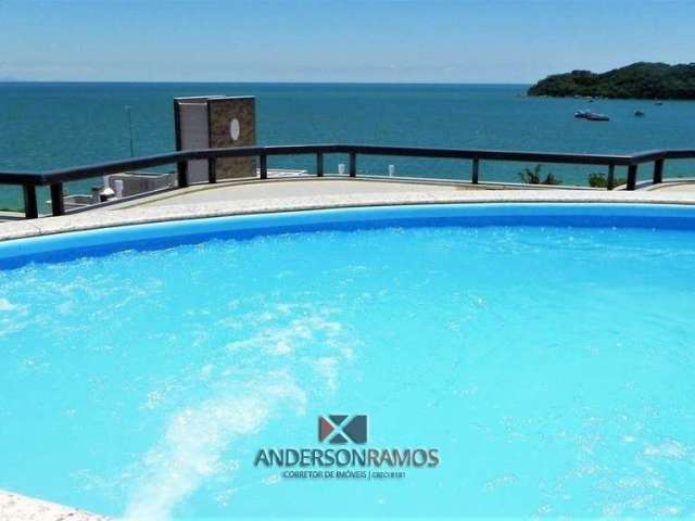 Cobertura com piscina e vista panorâmica em Bombinhas