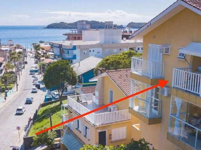 Apartamento de 2 Dormitórios, sendo uma Suíte, com linda vista para a Praia de B