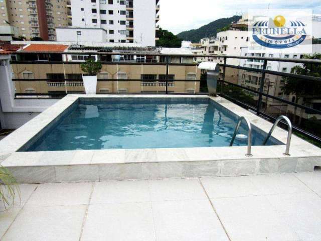 Cobertura à venda, 220 m² por R$ 720.000,00 - Praia da Enseada – Aquário - Guarujá/SP