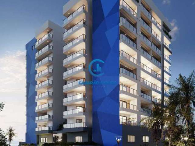 Apartamento com 1 quarto à venda na Avenida Paulo Ferraz da Silva Porto, 418, Jardim Britânia, Caraguatatuba por R$ 310.760