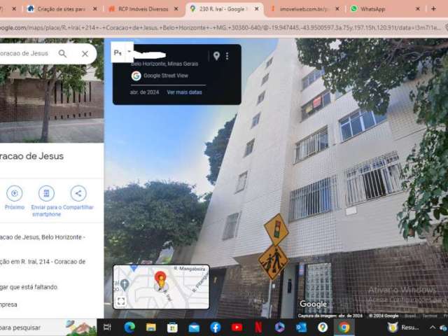 Apartamento com 2 quartos à venda na Rua Iraí, Coração de Jesus, Belo Horizonte, 92 m2 por R$ 612.000