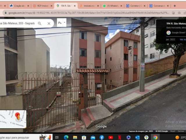 Apartamento com 2 quartos à venda na Rua São Mateus, Sagrada Família, Belo Horizonte, 53 m2 por R$ 253.000