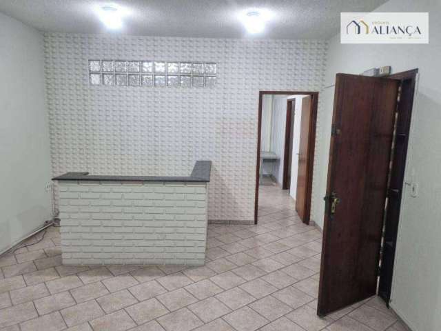 Sala para alugar, 65 m² por R$ 1.900,00/mês - Jardim Palermo - São Bernardo do Campo/SP