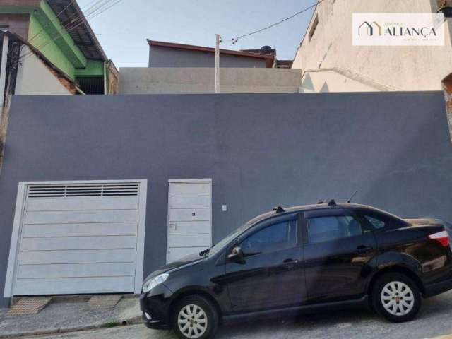 Sobrado com 3 dormitórios à venda, 62 m² por R$ 390.000,00 - Jardim Irene - Santo André/SP