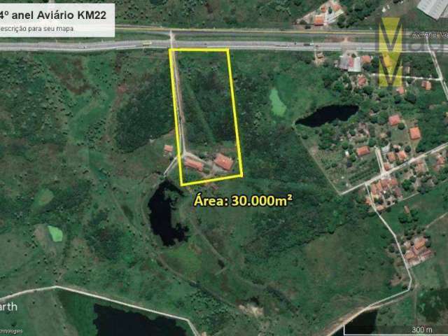 Perfeito para Investimento - Excelente Terreno à venda com 30.000 m² por R$ 4.500.000 - Caucaia - Caucaia/CE