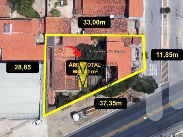 Terreno na BR-116 à venda, 663 m² por R$ 700.000 - Messejana - Fortaleza/CE