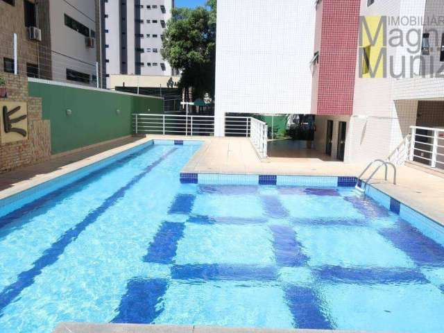 Apartamento alto padrão com lazer completo e 03 suítes à venda, 123 m² por R$ 850.000 - Meireles - Fortaleza/CE