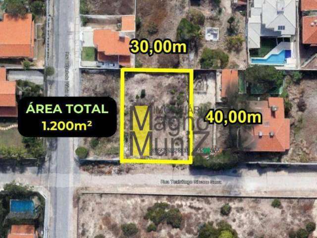 Terreno à venda, 1200 m² por R$ 990.000,00 - De Lourdes - Fortaleza/CE