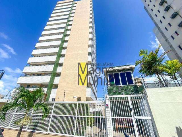 Apartamento com 3 dormitórios para alugar, 90 m² por R$ 3.856,06/mês - Papicu - Fortaleza/CE