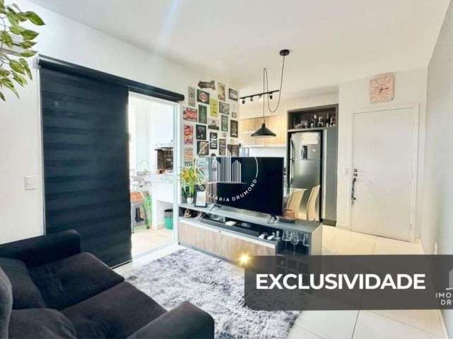 Apartamento com 2 dormitórios à venda, 54 m² por R$ 330.000 - Forquilhas - São José/SC