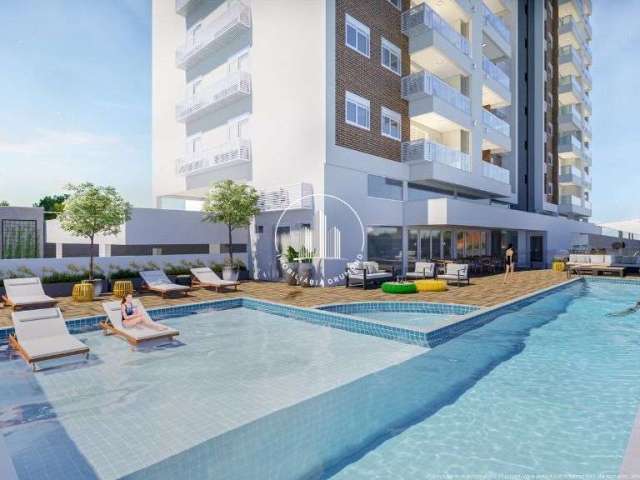 Apartamento com 3 dormitórios à venda, 82 m² por R$ 649.900 - Barreiros - São José/SC