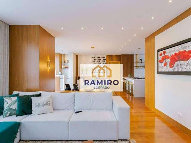 Apartamento lindíssimo no ecoville – mobiliado – 3 suítes – 2 vagas – 145m² priv