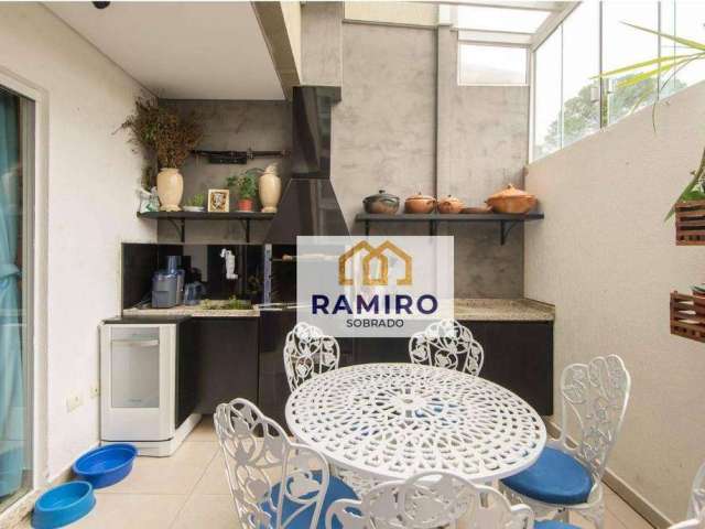 Sobrado em condomíno, com 3 dormitórios e suite à venda, 152 m² por R$ 825.000 - Guabirotuba - Curitiba/PR