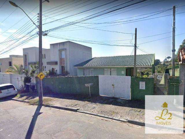 Excelente Terreno com duas casas 620 m² de terreno - Vista Alegre, Curitiba!