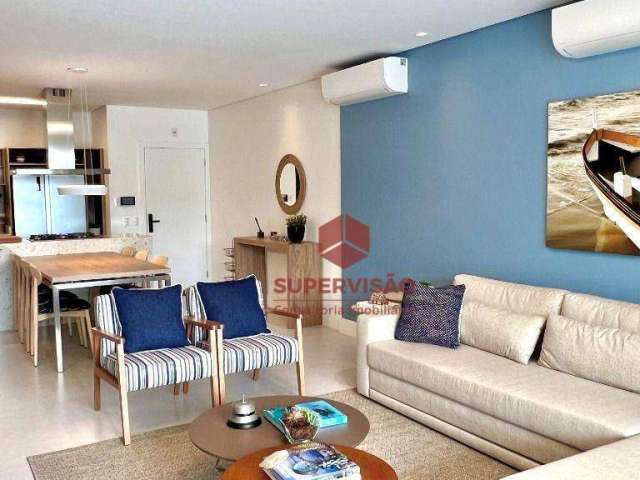 Apartamento com 2 dormitórios à venda, 122 m² por R$ 3.150.000,00 - Jurerê - Florianópolis/SC