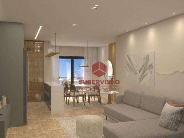 Apartamento com 2 dormitórios à venda, 77 m² por R$ 1.150.000,00 - Kobrasol - São José/SC