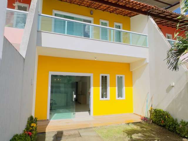 Casa triplex 2/4 com suíte, fino acabamento!!!