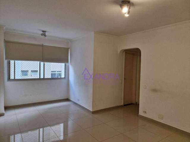 Apartamento com 2 dormitórios para alugar, 62 m² por R$ 4.973,00/mês - Indianópolis - São Paulo/SP