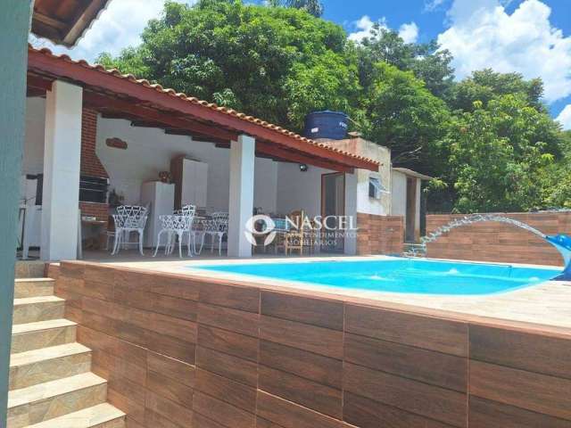 Chácara: CASA DE CAMPO com PISCINA, Terreno: 500m² - Sete Barras - Bragança Paulista/SP