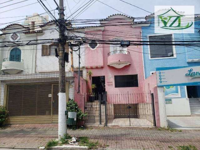 Sobrado com 3 dormitórios, 130 m² - venda por R$ 790.000,00 ou aluguel por R$ 3.100,00/mês - Lapa - São Paulo/SP