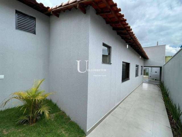 Nova Uberlandia - Casa nova com 2 suítes - 2085udi