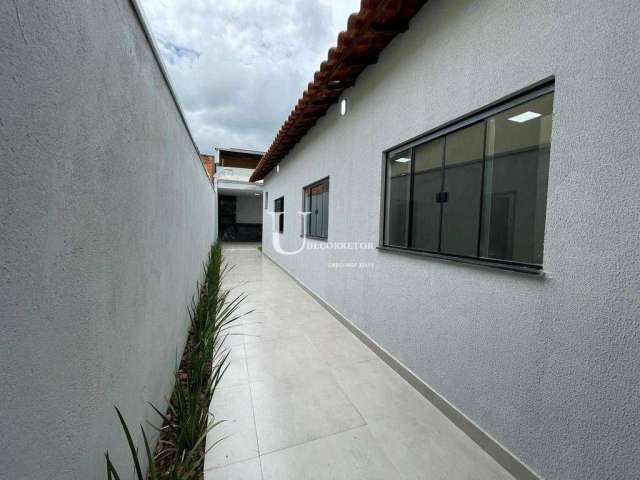 Zona Sul - Nova Uberlandia - Casa nova 3Q sendo 2 suítes - 2085udi