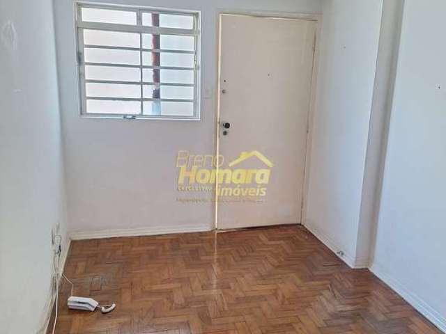 Apartamento padrão para Venda ou Locação,  46m² área útil, 2 quartos, 1 banheiro, 1 vaga de garagem