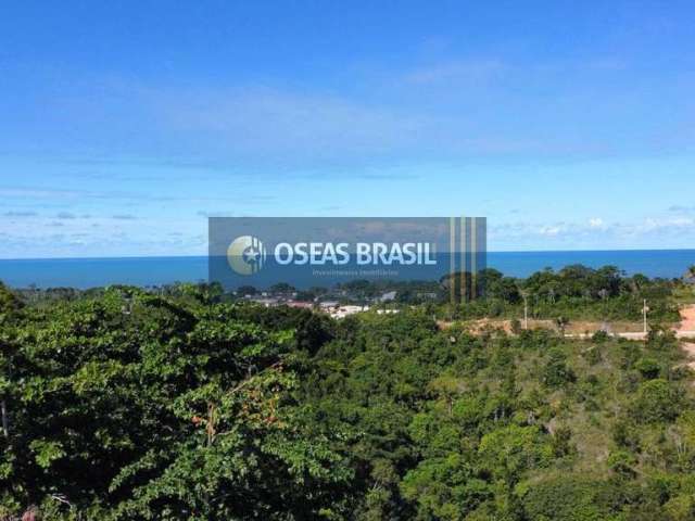 Terreno vista mar e mata no Alto do Mundaí, Porto Seguro: venda por R$ 650.000.