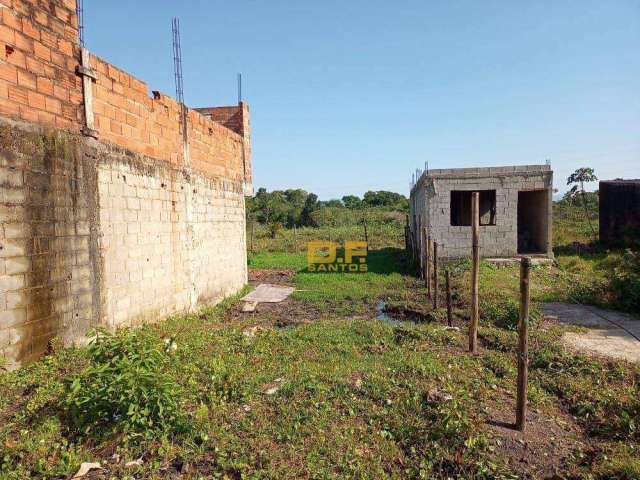 Terreno à venda, 192 m² por R$ 30.000,00 - Estância de Santa Cruz - Itanhaém/SP