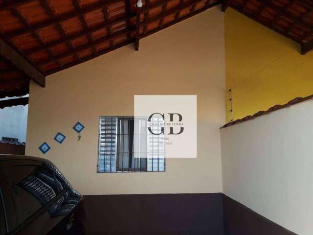 Casa com 2 dormitórios à venda por R$ 370.000 - Itaguaí - Mongaguá/SP