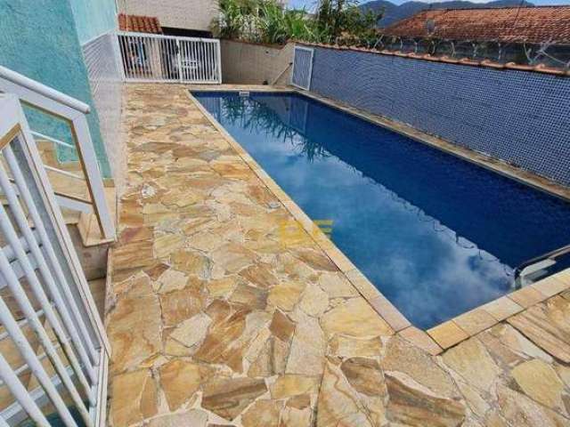 Sobrado 3 dormitórios com Piscina, agente sua visita,  260 m² - Princesa - Praia Grande/SP