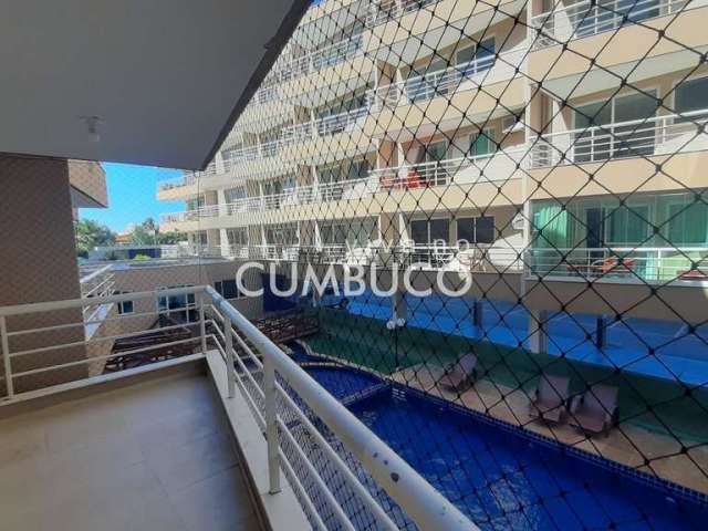 Apartamento com 1 dormitório ,53m²-aluguel- por R$2.200,00 no beach place - Cumbuco-Caucaia/CE