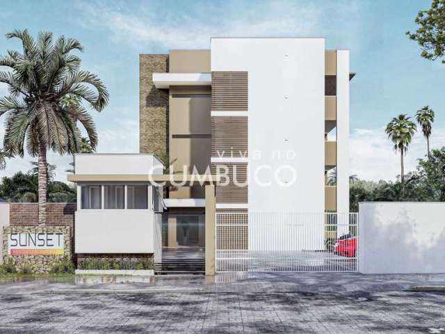 Sunset Residence Cumbuco - Lançamento - Apartamento  com 2 dormitório no Sunset Cumbuco, R$ 490.000,00