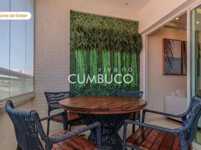 Green Club - Apartamento com 3 dormitórios para  aluguel, 73 m² por R$ 3.300,00 - Cumbuco - Caucaia/CE