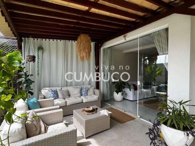 Casa no  Cumbuco com 3 dormitórios, 122 m² por R$ 400.000,00