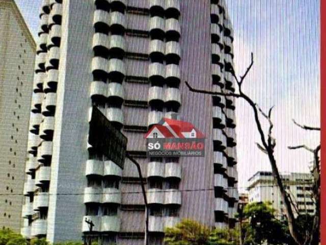 Apartamento com 1 dormitório para alugar, 39 m² por R$ 2.000,00/mês - Jardim do Mar - São Bernardo do Campo/SP