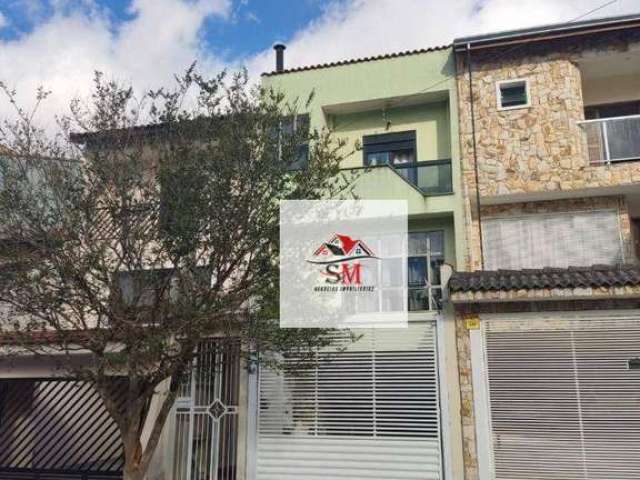 Sobrado à venda, 258 m² por R$ 690.000,00 - Jardim Las Vegas - Santo André/SP