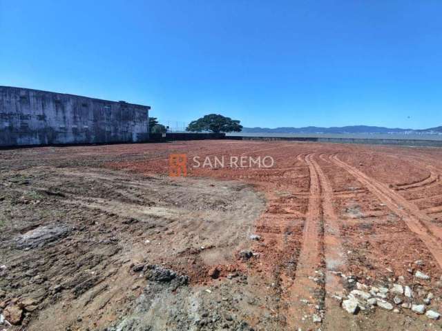 Terreno comercial para alugar na Rua Heriberto Hulse, 2938, Barreiros, São José, 5000 m2 por R$ 10.000