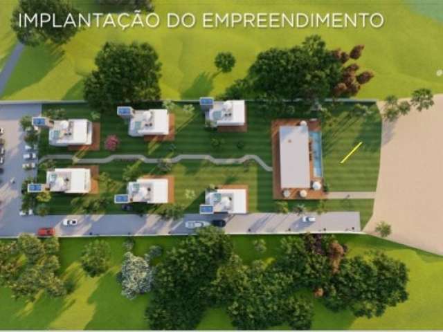 VR-Área 7.500m² Beira Lagoa do Bonfim, Lazer, Bela Vista e Estudo Projeto 6 Chalés