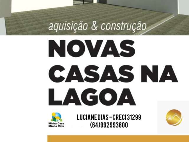 Casas de 2 quartos, com ou sem suíte, possibilidade de financiar 100% do valor!