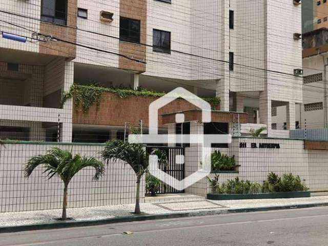 Apartamento com 3 dormitórios para alugar, 124 m² por R$ 4.554,10/mês - Meireles - Fortaleza/CE